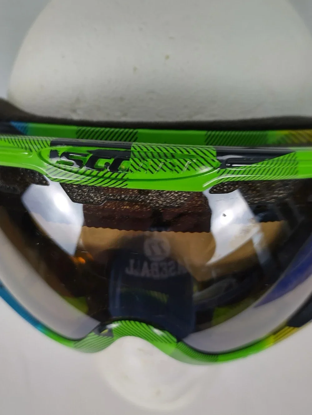 scott prospect goggles Men's Motocross Riding Over The Helmet Tinted Visor